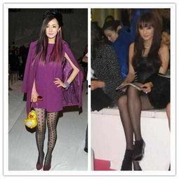 女明星穿丝袜露安全裤,女明星们的时尚小心机