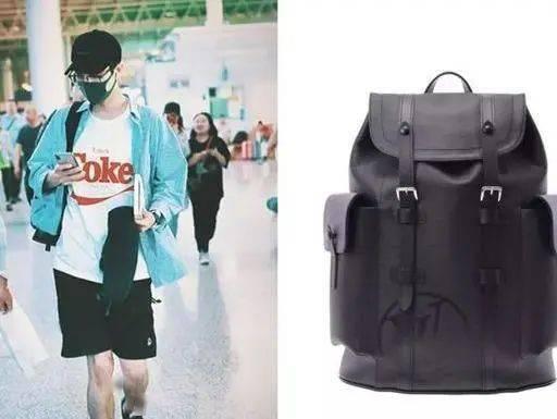 明星背包男,时尚潮流的引领者